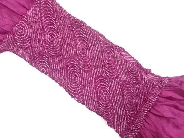 JAPANESE KIMONO / SHIBORI OBIAGE